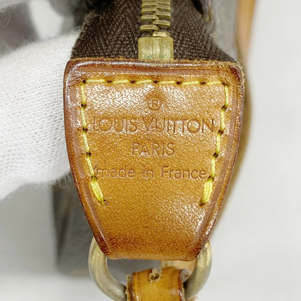 LOUIS VUITTON Brown Monogram Pochette Pouch - Picture 5 of 9